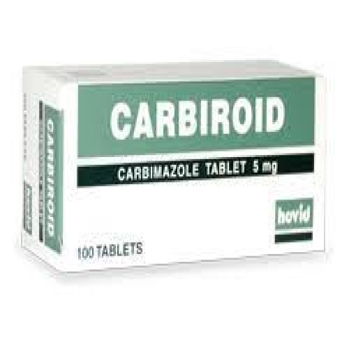 Carbiroid Tablet Carbimazole 5mg